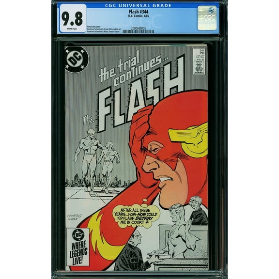 Flash #344 - CGC 9.8 Comic Book