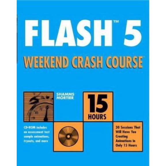 Pre-Owned Flash 5 Weekend Crash Course (Paperback) 0764535463 9780764535468