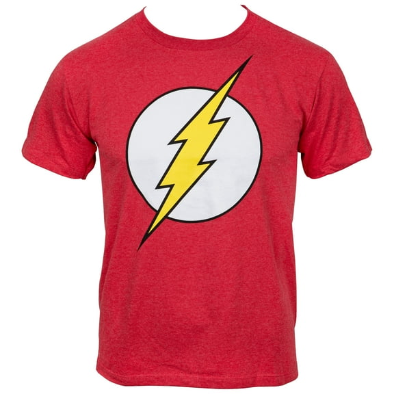 Flash 844527-medium DC Comics the Flash Symbol Glow Ink Youth T-Shirt - Medium