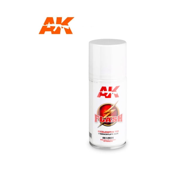 AK-Interactive Flash - Accelerator for Cyanoacrylate Glue New