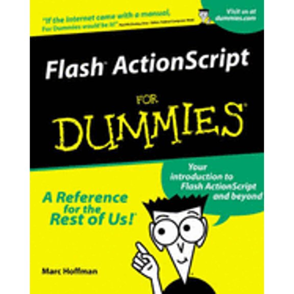 Pre-Owned Flash ActionScript for Dummies [With CD-ROM] (Paperback) 0764508318 9780764508318