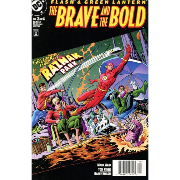 Flash And Green Lantern: The Brave and the Bold #3 (Newsstand) VF ; DC Comic Book