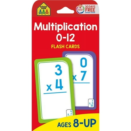 Flash Card: Multiplication 0 -12: Flashcards (Other)
