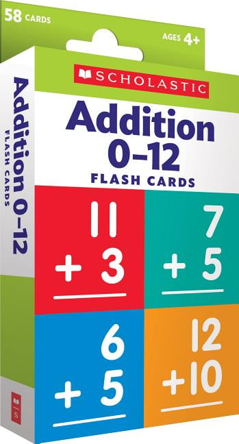 SCHOLASTIC TEACHER RESOURCES; SCHOLASTIC; SCHOLASTIC Flash Cards: Addition 0 - 12 (Other)