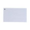 thumbnail image 1 of Flash Cards Lined Index Cards Study Cards with Binding Rings Revisions Cards Blank Note Cards for Vocabulary Learning, 1 of 15