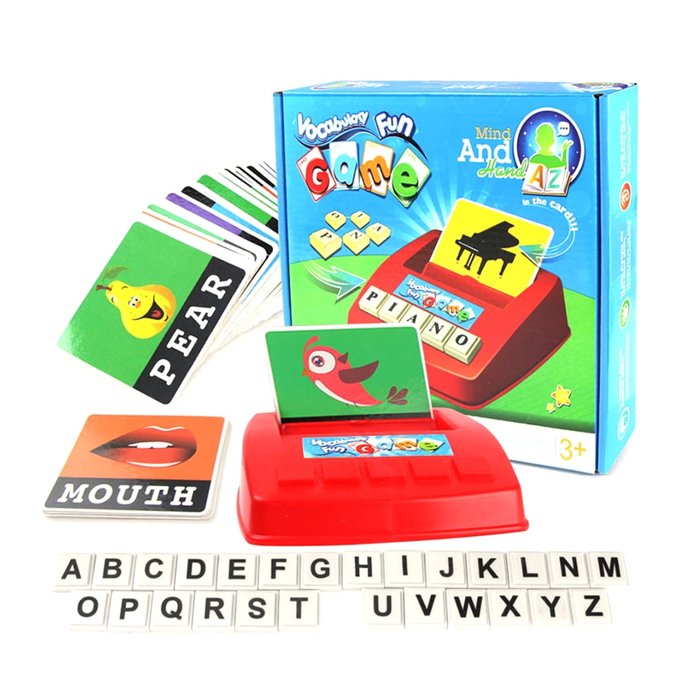 Flash Cards Matching Game Sight Words Alphabet Letter Board Games
