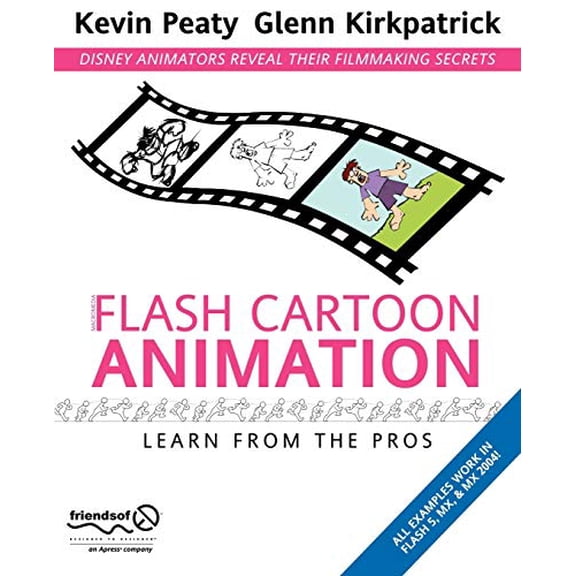 Pre-Owned Flash Cartoon Animation: Learn from the Pros (Paperback) 1590592077 9781590592076