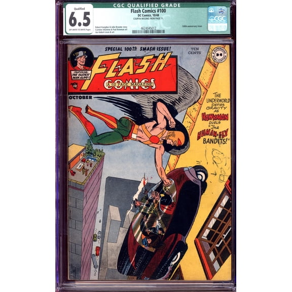 Flash Comics #100 - CGC 6.5 Comic Book