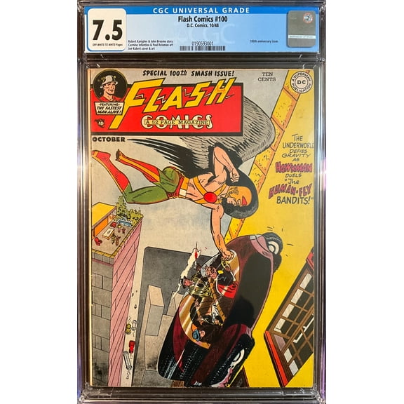 Flash Comics #100 - CGC 7.5 Comic Book