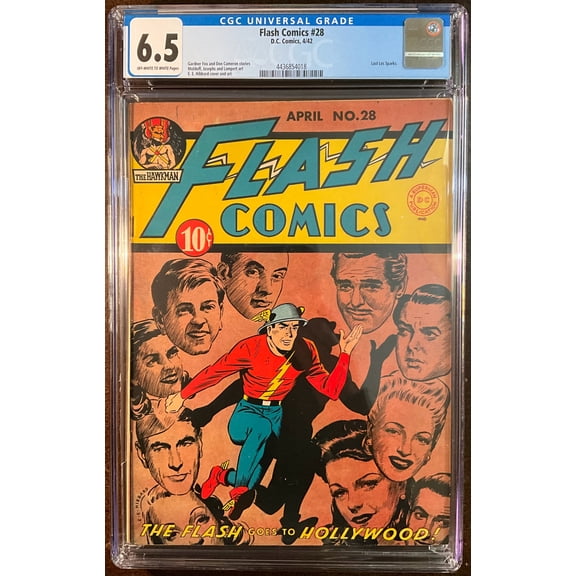 Flash Comics #28 - CGC 6.5 Comic Book