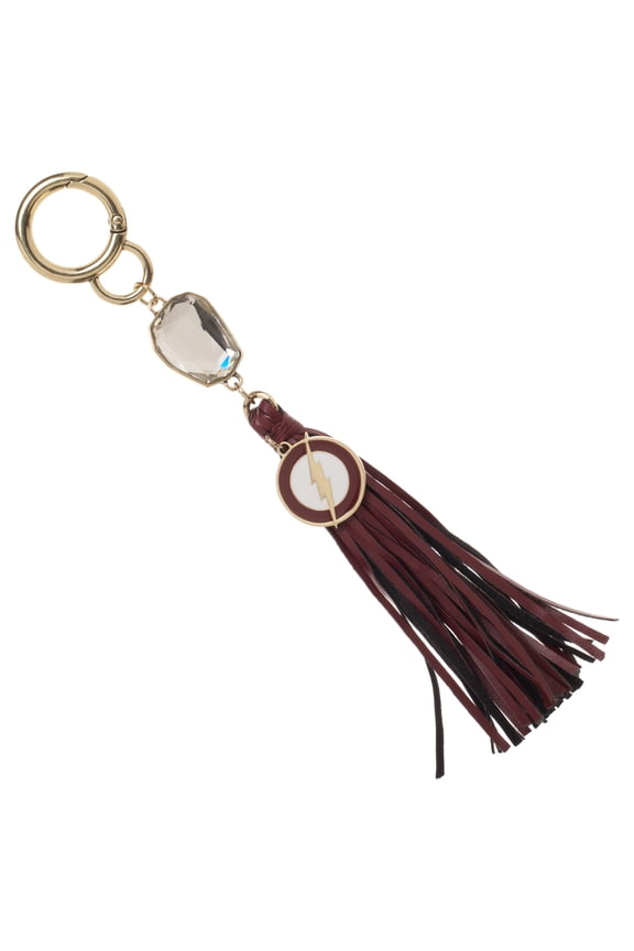 Flash Crystal Tassle Keychain
