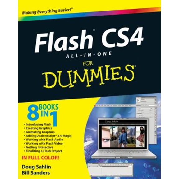 Pre-Owned Flash CS4 All-In-One for Dummies (Paperback) 0470385391 9780470385395