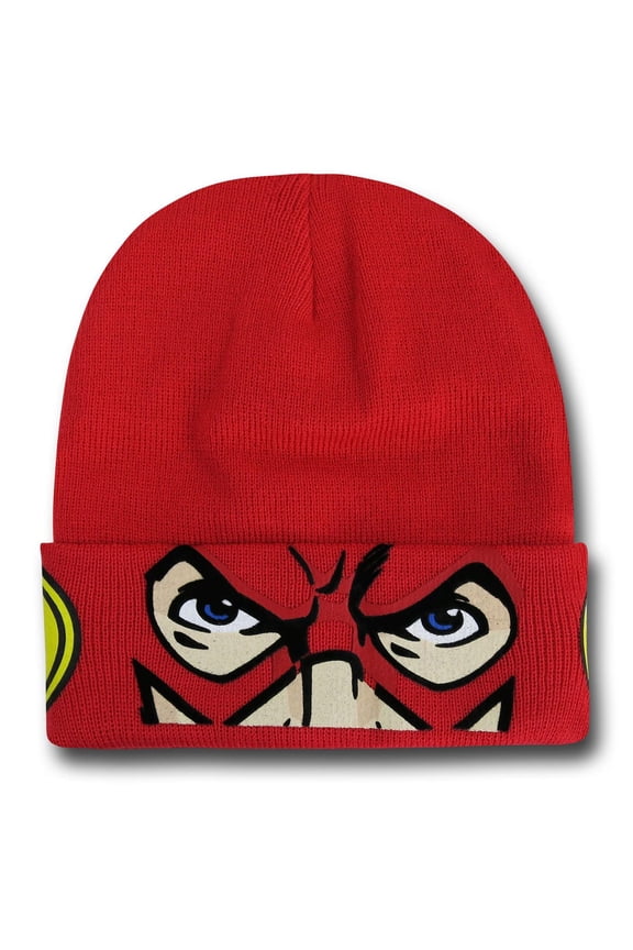 Cuff Flock Mask Beanie