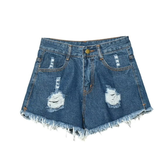 Flash Deal Jean Shorts Womens Summer Jeans Shorts for Women Teen Girls Preppy Clothes Plus Size Hem Ripped Denim Shorts Going Out Shorts Boyfriend Jeans for Women Big sale