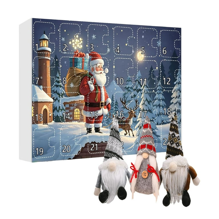 Flash Deals! 2025 New Christmas Gnome Advent Calendar, 2025