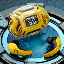 Bluetooth Headphones Earbuds, InsCrazy Bluetooth 5.3 Wireless Earphones Long Range Sports In Ear Mech Style Stereo Effect Active Noise Reduction Bluetooth Earphones