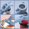 thumbnail image 1 of Bottle Opener Multi-Purpose Four-In-One Bottle Opener Household Can Bottle Cap Screw Cap Creative Can Beverage Bottle Opener Rabbit Style 2Pcs Blue, Kitchen Essentials Clearance Sale, 1 of 4