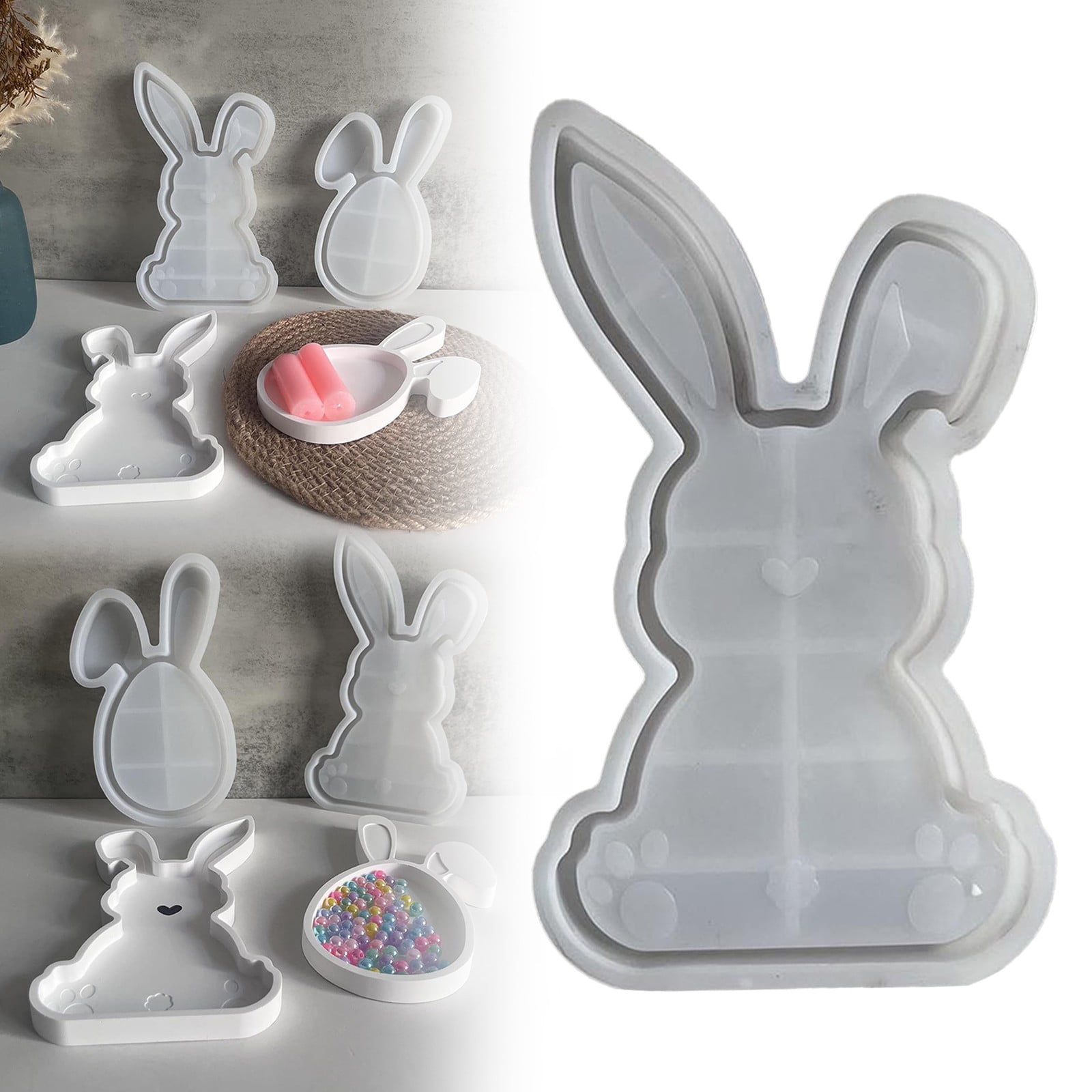 Flash Deals! Candle Molds Silicone Moulds Casting Moulds Easter Easter ...