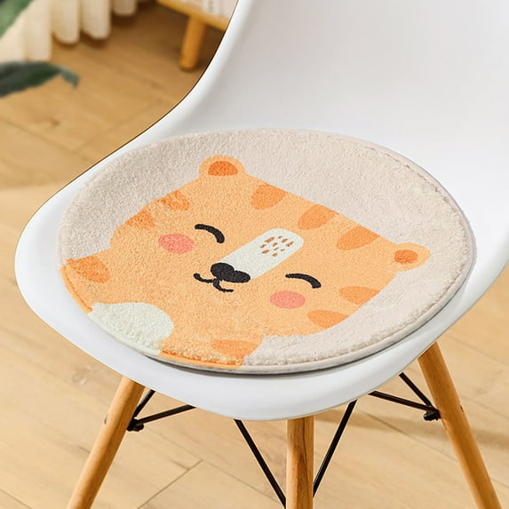 Chair Cushion, InsCrazy Office Sedentary Round Chair Cushion Kindergarten Seat Cushion Children's Small Chair Round Cushion Thickened Warm Winter Seat Cushion