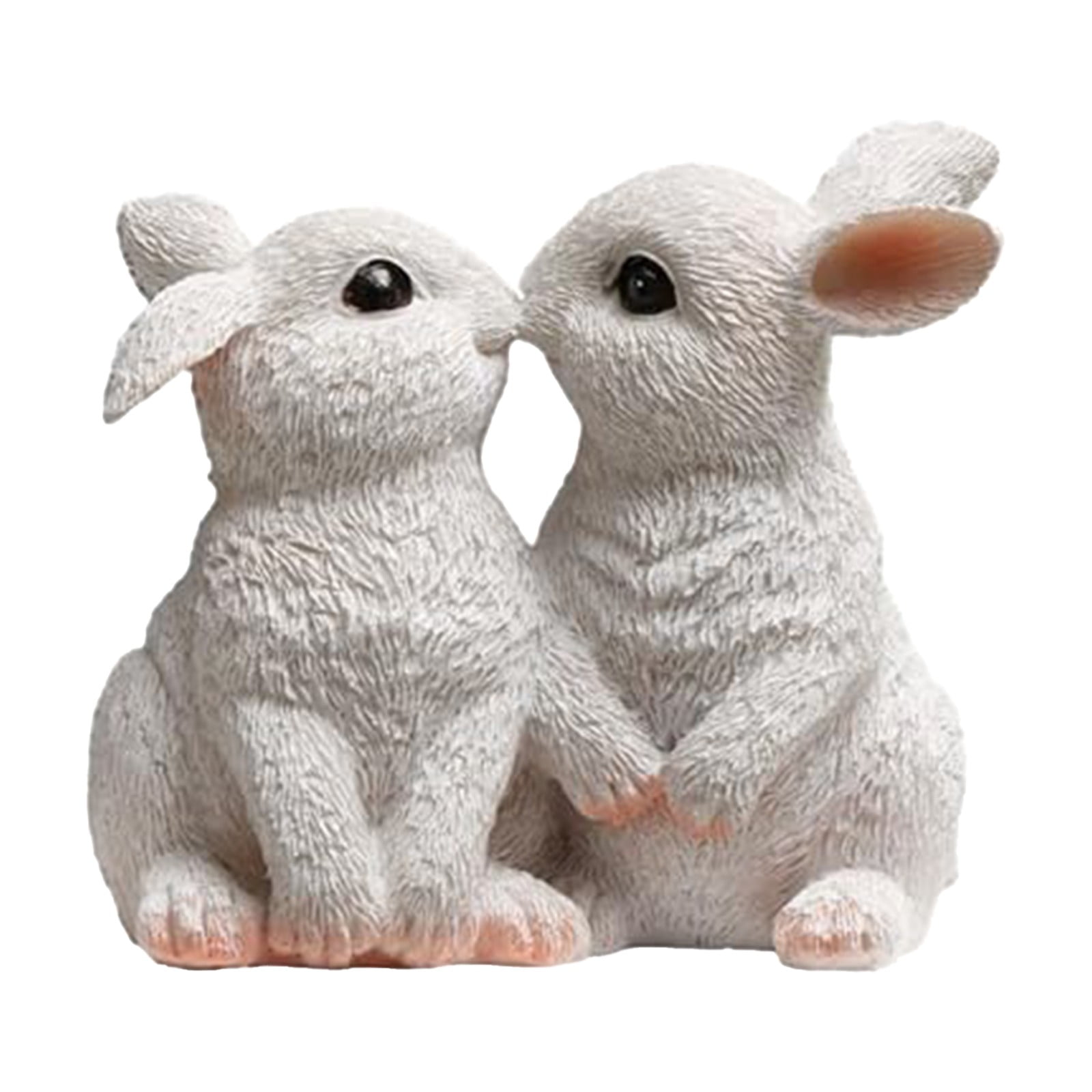 Flash Deals Cute Couple Rabbit Home Decor Miniature Garden Figurines