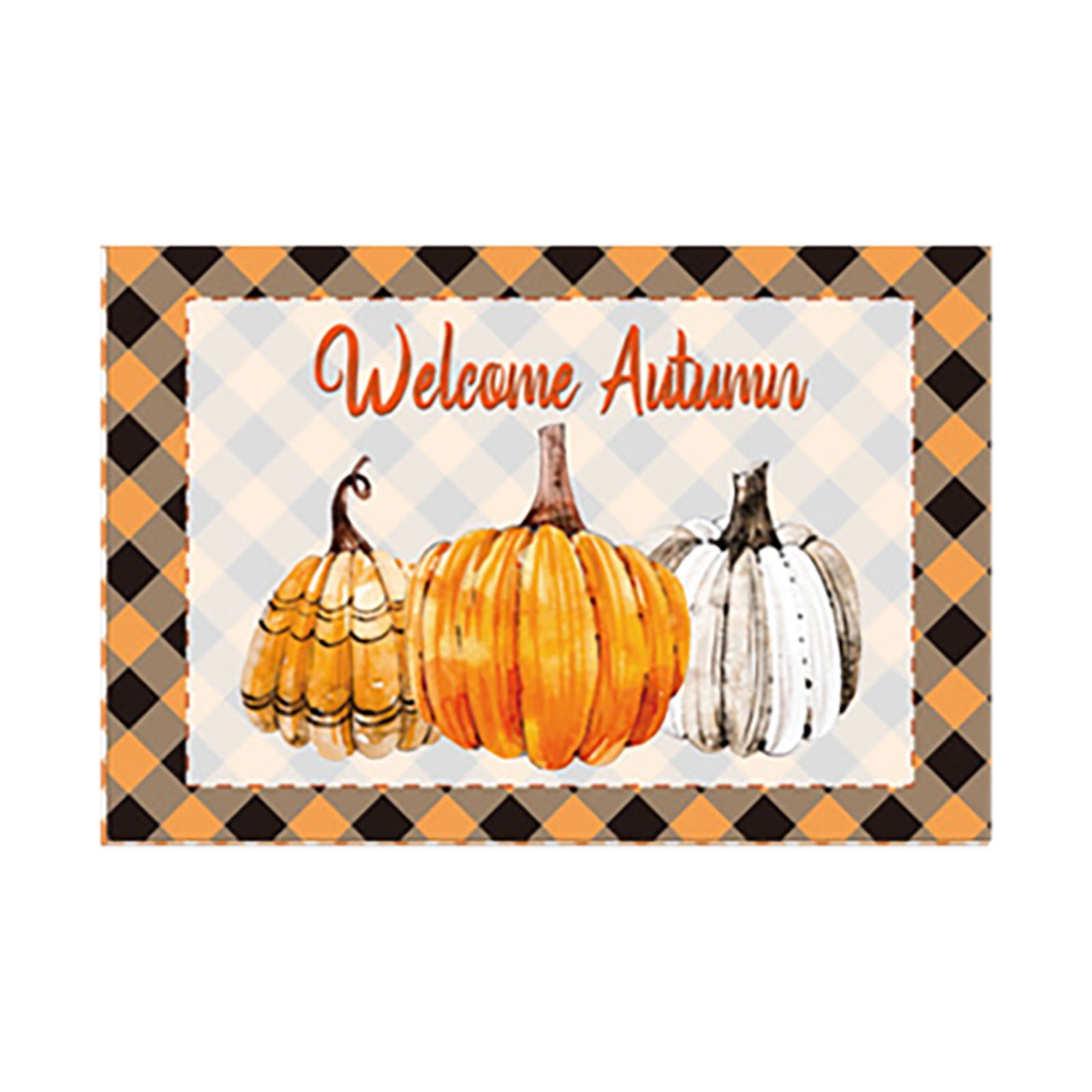 Flash Deals Decorated Table Flags for Thanksgiving Family Retro Kitchen