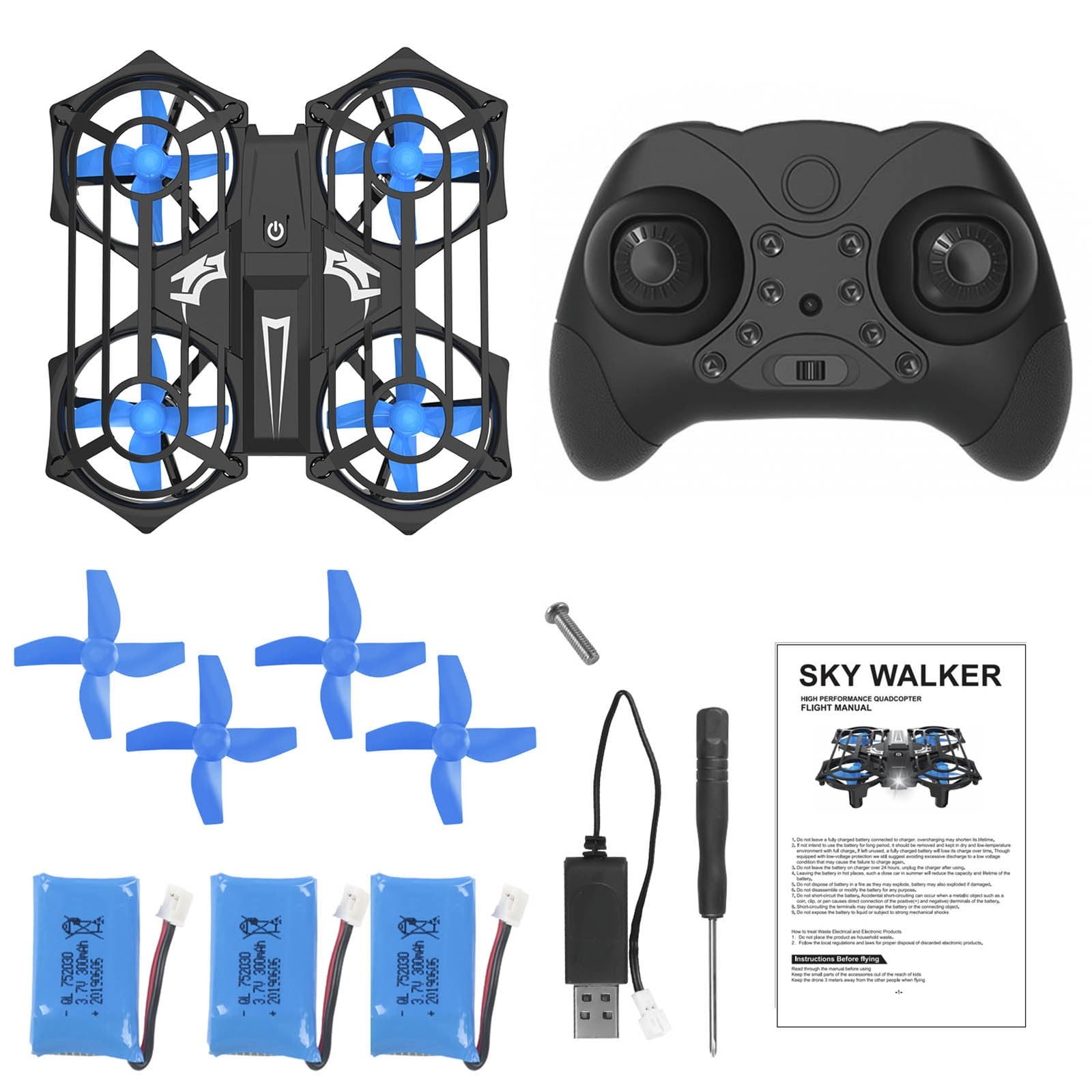 Easy-to-Fly Foldable Drone With 1080P HD Camera – Perfect For Beginners, Kids & Adults