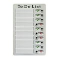 thumbnail image 1 of Eguiwyn Clearance To Do List Memo Board Detachable Message Board Plastic Checklist Reusable Chore List Slider Personal Calendar Planner, 1 of 8