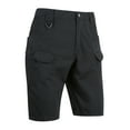 thumbnail image 1 of LoyisViDion Mens Pants Men's Shorts Classic Twill Relaxed Fit Work Wear Safety Cargo Pants Black L, 1 of 5