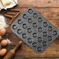 thumbnail image 1 of Huayishang Cake Pop Mold 24 Even Non Stick Round Mini Cupcake Home Non Stick, Kitchen Essentials Clearance Sale Grey, 1 of 4