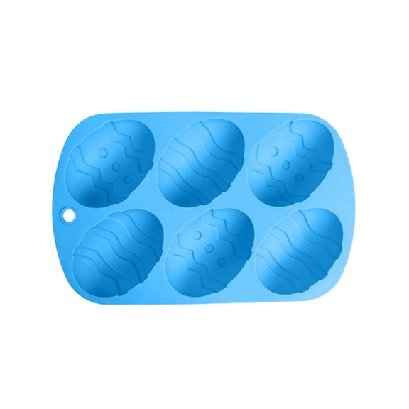 Huayishang Cake Pop Mold Silicone 6 Link Egg Cake Small Egg Food Grade Feng Cake Silicone Ice Grid, Kitchen Essentials Clearance Sale Pink