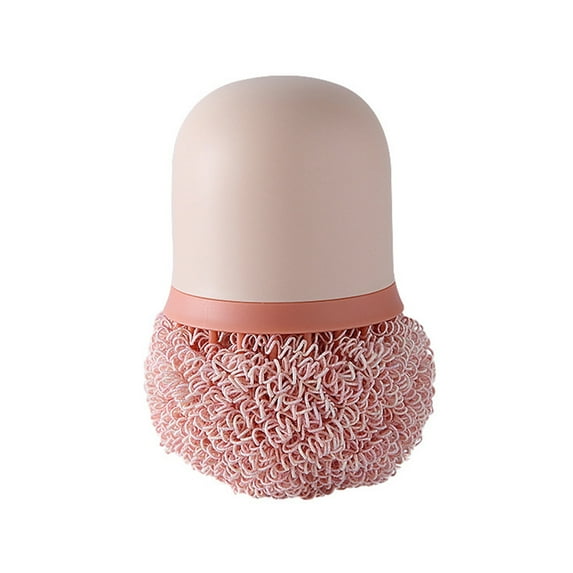 Huayishang Cleaning Ball Replaceable Pot and Dishwashing Brush Bio-Based Biodegradable Fiber Cleaning Ball C, Kitchen Essentials Clearance Sale