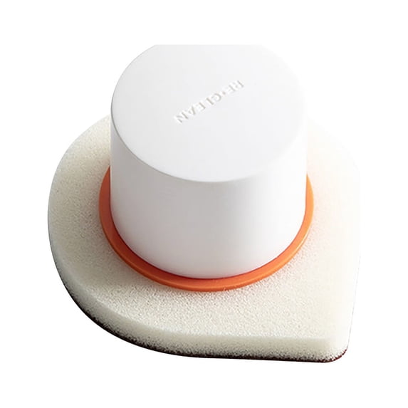 Huayishang Cleaning Brush, Kitchen Essentials Clearance Sale Sponge Kitchen Pot Brush with Handle Reusable and Washable Eraser Cleaner Removal Tool Sink Pot Dish Scrubber Bathroom