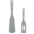 thumbnail image 1 of Huayishang Cooking Utensils Silicone Spatula Set Biscuit Spatula Omelette Spatula Steak Spatula Pan Small Spatula Kitchen Tool Gray, Kitchen Essentials Clearance Sale Grey, 1 of 3
