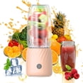 thumbnail image 1 of Flash Deals! Huayishang Home Juicer, Kitchen Essentials Clearance Sale Portable Rechargeable Mini Juicer Handheld Mini Personals Electric Juicer for Fruit and Vegetables Usb Rechargeable Mini, 1 of 9