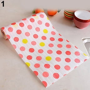 1 Roll of Anti-Slip Paper 30*300Cm Furniture Paper Removable Shelf Liner for Kitchen Cabinet Dresser Drawer Covering