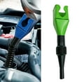 thumbnail image 1 of Huayishang Kitchen Funnel Universal Flexible Draining Oil Snap Plastic Funnel Spill Hand for Automotive Oil and Household Uses, Kitchen Essentials Clearance Sale Green, 1 of 8