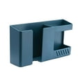 thumbnail image 1 of Huayishang Locker Shelf Creative Two-In-One Wall-Mounted Storage Rack Charging Rack Blue, Kitchen Essentials Clearance Sale Blue, 1 of 5