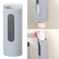 Huayishang Locker Shelf Disposable Cup Rack, Water Dispenser, Paper Cup Rack [Gray], Kitchen Essentials Clearance Sale Grey