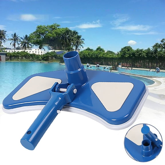 Huayishang Pool Brush Supply of Swimming Pool Cleaning Equipment Plastic Inner Curved Suction Head Block Suction Head, Kitchen Essentials Clearance Sale Sky Blue