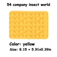 thumbnail image 1 of Huayishang Silicone Molds Qq Candy Mold High Temperature Resistant Homemade Gummy Fruit Animal Chocolate Soft Candy Jelly Silicone Mold Insect World, Kitchen Essentials Clearance Sale, 1 of 9