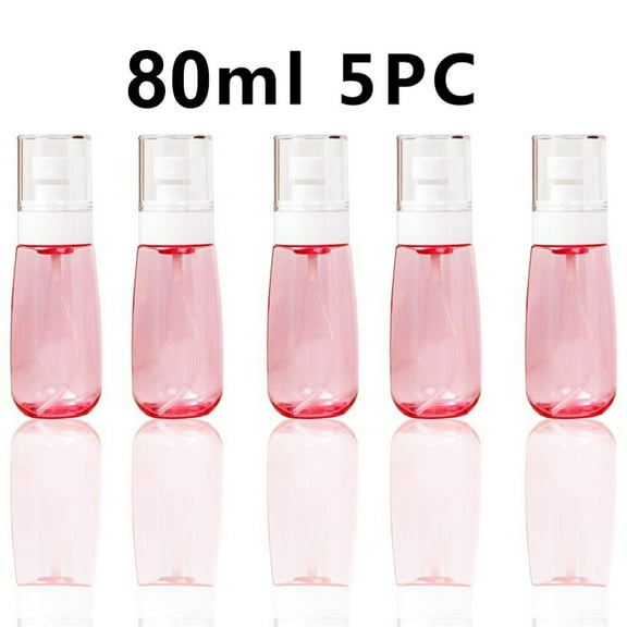 Huayishang Spray Bottles Jm-Pw-001 5Pcs Disinfectant Spray Bottle Portable Bottle 80Ml Pink, Kitchen Essentials Clearance Sale Pink