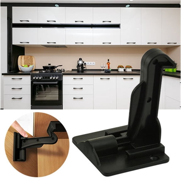 Huayishang Storage Rack 10 Boxes (+1 Yuan) Child Lock Baby Safety Protection Lock, Kitchen Essentials Clearance Sale Black