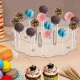 thumbnail image 1 of Huayishang Storage Rack 16 Hole Lace Disc Transparent Acrylic Lollipop Display Stand Wedding Birthday Party Gift Candy Decoration, Kitchen Essentials Clearance Sale Clear, 1 of 6