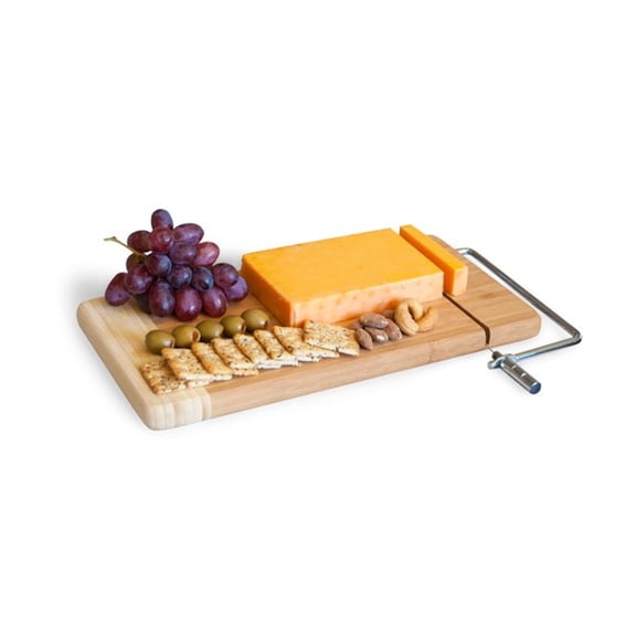 Huayishang Veggie Chopper, Kitchen Essentials Clearance Sale Cheese Board with Wire Slicer Wooden Cheese Slicer Multifunctional Cheese Butter Slicer Ham Cheese Cheese Cheese Cutting