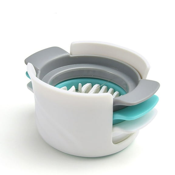 Huayishang Veggie Chopper, Kitchen Essentials Clearance Sale Egg Slicer Fruit Slicer and Cutter| Egg Strawberry Slicer| Stainless Wire Egg Slicer| Fruit Slicer Tool Easy to Use And