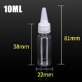 thumbnail image 1 of Huayishang Water Bottle 10Ml Pointed Mouth Bottle with Matching Bracelet, Use The Sub-Bottle 10Ml, Kitchen Essentials Clearance Sale Clear, 1 of 4