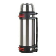 Huayishang Water Bottle, Kitchen Essentials Clearance Sale Vacuum Flask for Hot Drinks 304 Stainless Steel Kettle with Coffee Lid and Handle 2.0 Liter Large Capacity Vacuum Flask