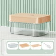 thumbnail image 1 of Ice Cube Tray 4 Pack, Easy-Release & Flexible 56 pcs Silicone Ice Cube Trays with Spill-Resistant Removable Lid, Stackable Ice Trays with Covers for Freezer, Cocktail, 1 of 8