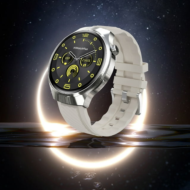 Flash Deals! InsCrazy Smart Watch, Bluetooth Calling Sports Smart Watch HD Touching Screen with Two Watch Strap Information Synchronization Long Battery Life Intelligent Voice Control Assistant