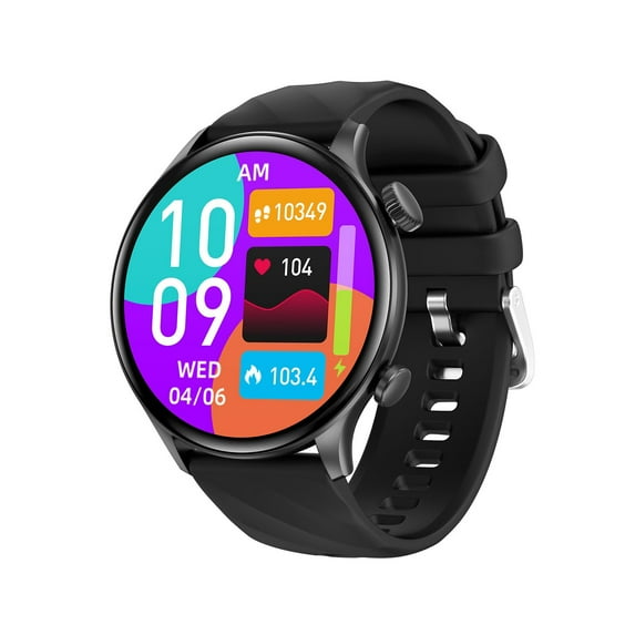 InsCrazy Smart Watch, Waterproof Smart Watch 1.39Inch 360x360 IPS Display Screen Smart Watches Phones Smart Fitness Watch for Women Man Smartwatch